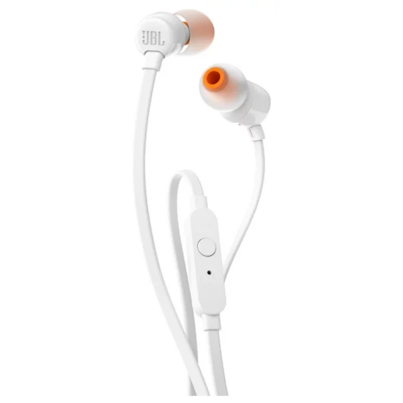 Casti fara fir JBL T110 WHITE