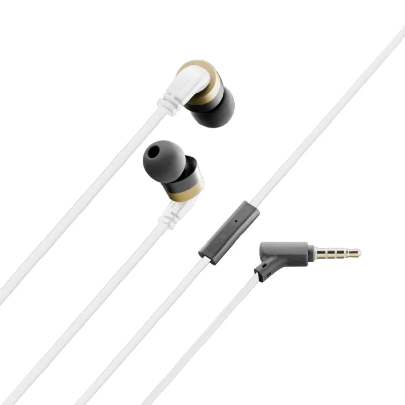 Casti cu fir Cellular Line AUDIOPRO MOSQUITO STEREO WHITE