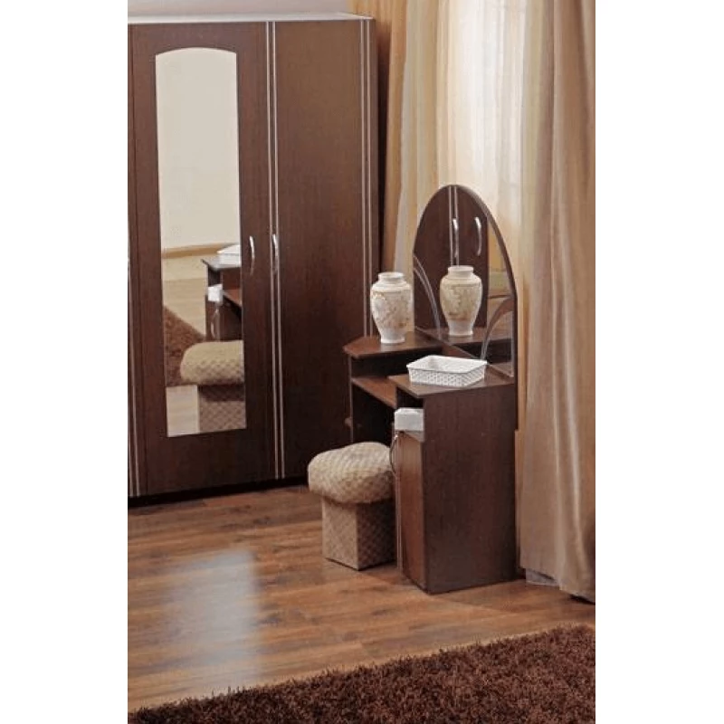 Masuta de toaleta Ambianta INTER+BANCHETA WENGE