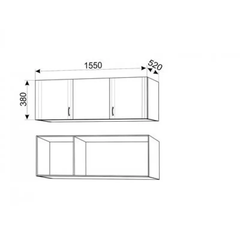 Antresol Ambianta ANTRESOL INTER WENGE