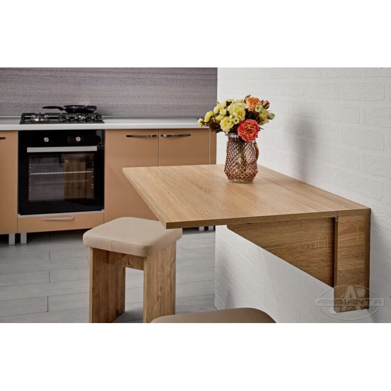 Masa Ambianta TINA, PAL melaminat,  Bardolino,, 80 x 55 x 26.6