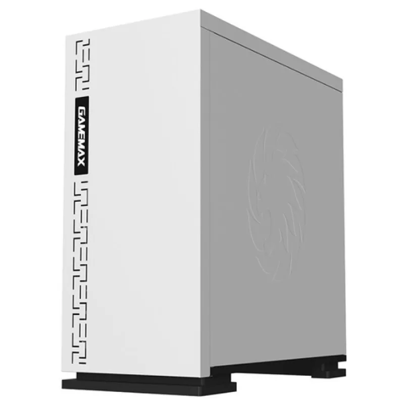 Carcasa fara PSU GAMEMAX EXPEDITION H605-WH White, Micro-ATX