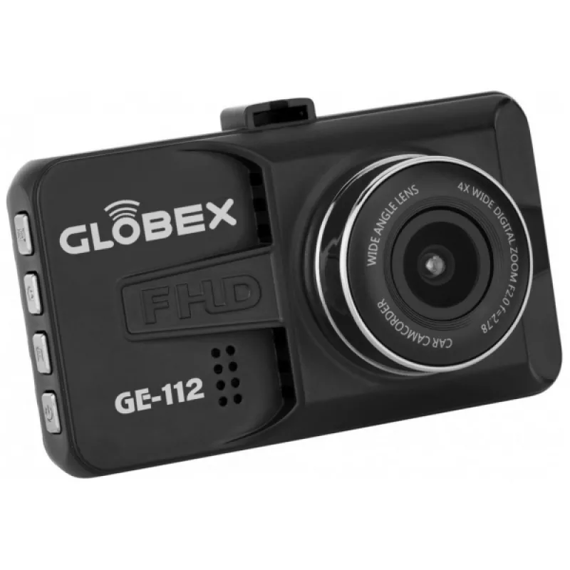 Видеорегистратор автомобильный Globex DVR Globex GE-112  1980x1080,  120°,  microSDHC up to 32Gb,  1.5 LCD,  USB - http://globex-electronics.com/product/glob