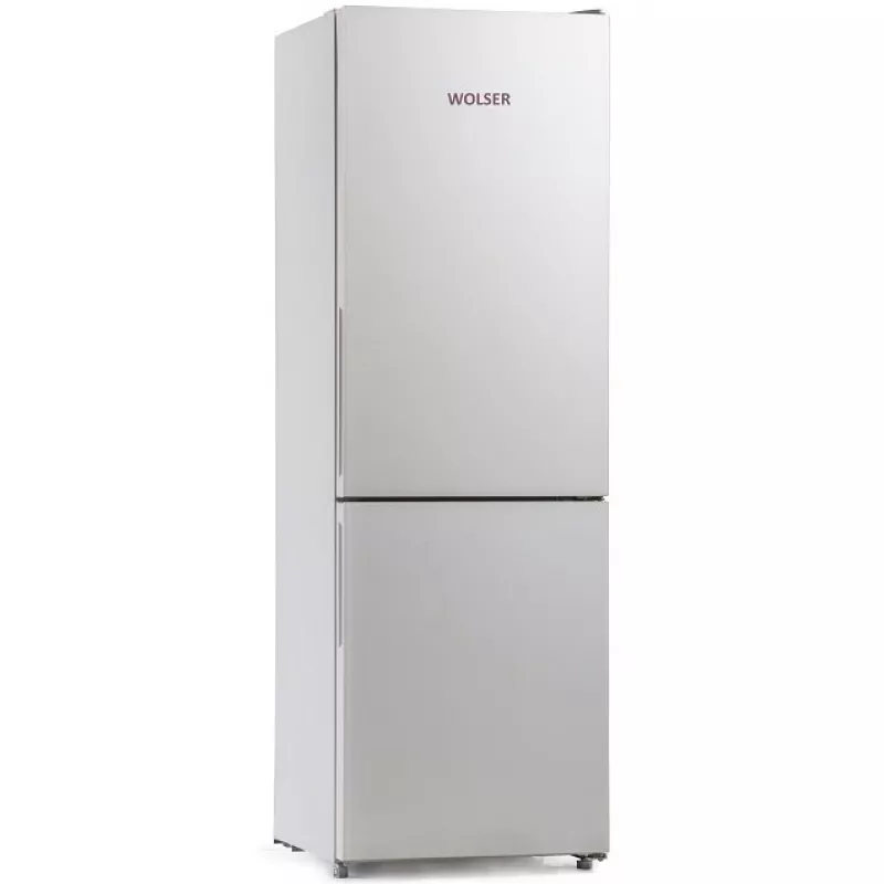 Frigider WOLSER WL-RD 185 WGL, 301 l,  Dezghetare manuala,  Dezghetare prin picurare,  185 cm,  Alb, A+