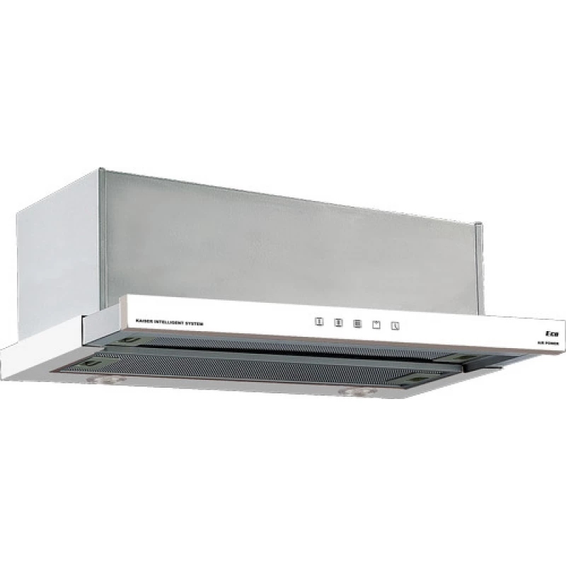 Hota KAISER EA 644 ECO, 910  m³/h,  1 motor,  60 cm,  Filtru din aluminiu absorbant de grasimi,  Inox