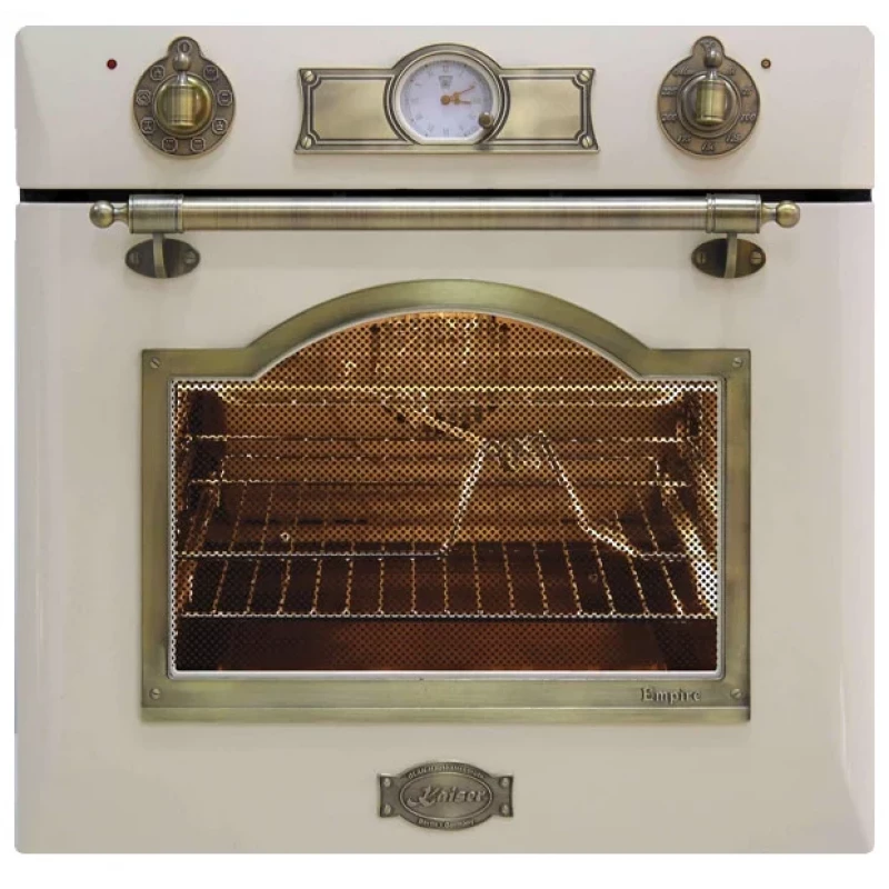 Cuptor electric incorporabil KAISER EH 6355 ELFEM, 43 l,  Grill,  Timer,  8 moduri,  Autocuratare traditionala,  Ivory