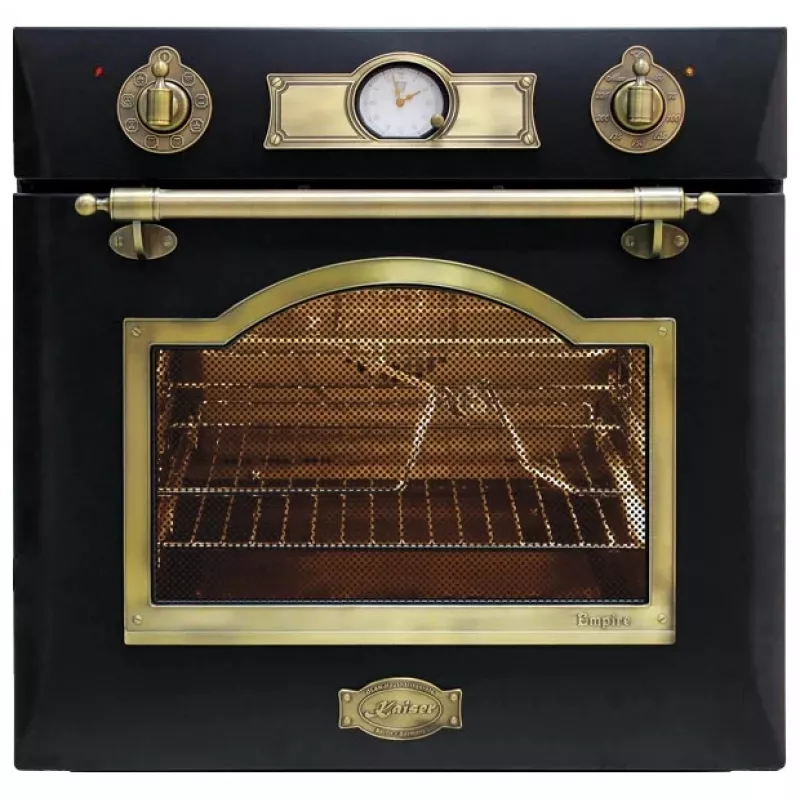 Cuptor electric incorporabil KAISER EH 6355 EM, 66 l,  Grill,  Timer,  8 moduri,  Curatare traditionala,  Negru