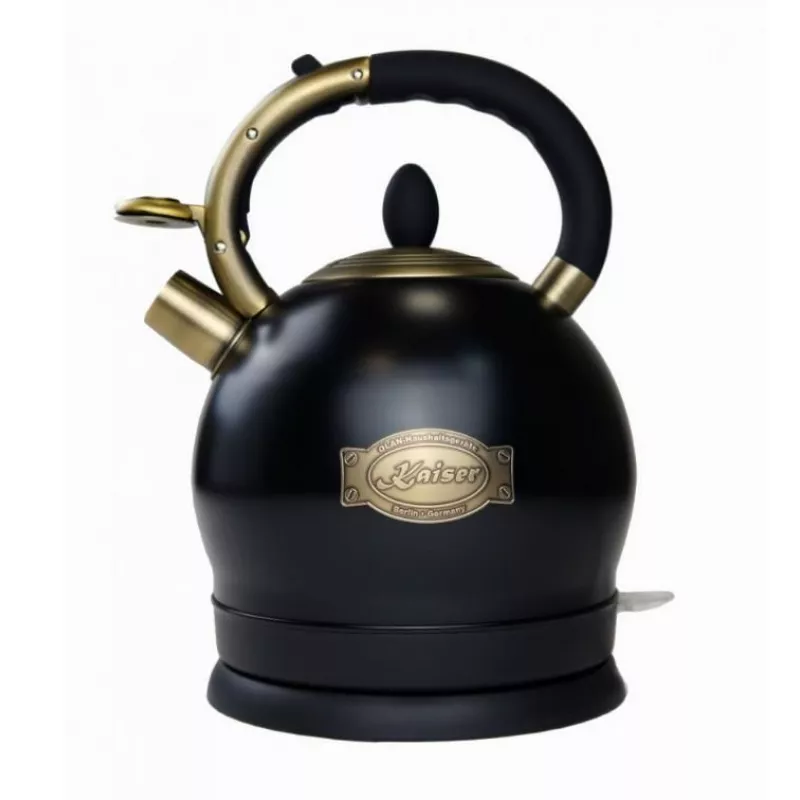 Электрочайник KAISER WK 2000 EM, 2 л,  1820 Вт,  Металл,  Пластик,  Черный