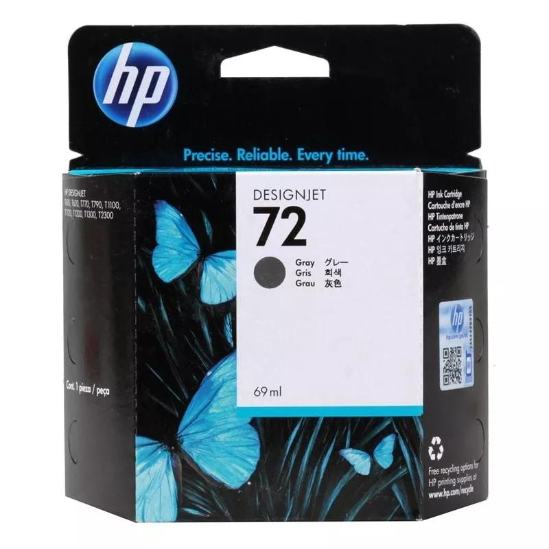 Cartus cerneala HP №72 grey