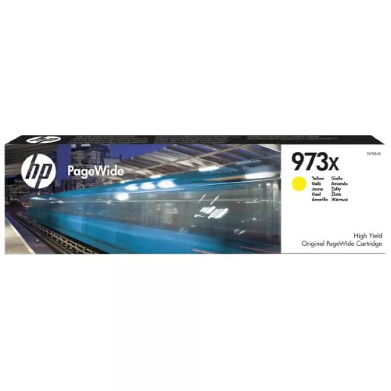 Картридж струйный HP 973X YELLOW (F6T83AE)