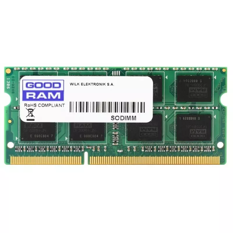 Модуль памяти GOODRAM GR1600S3V64L11/8G, SODIMM DDR3L 8GB 1600MHz, CL11,  1.35V