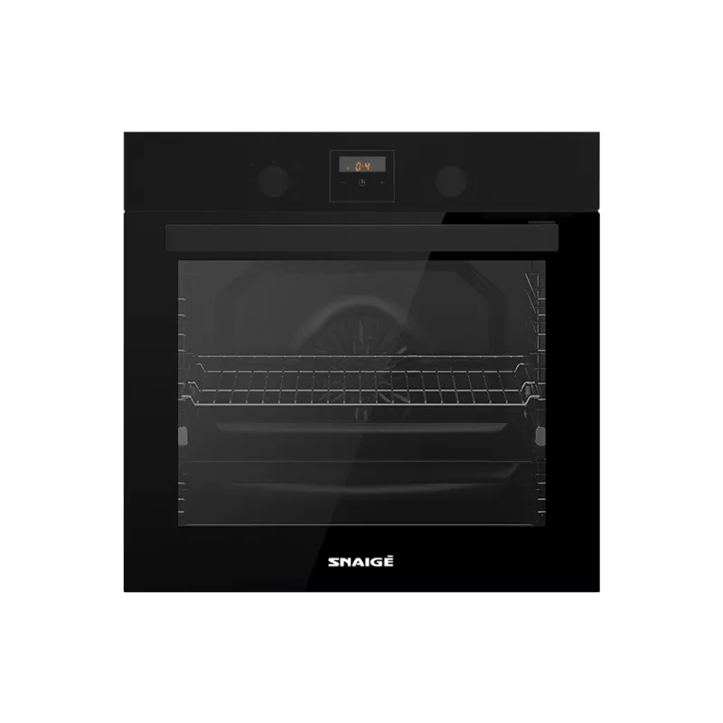 Cuptor electric incorporabil SNAIGE SND830 BL, 60 l, 7 functii, Grill, Timer, Сuratare traditionala, Negru, А