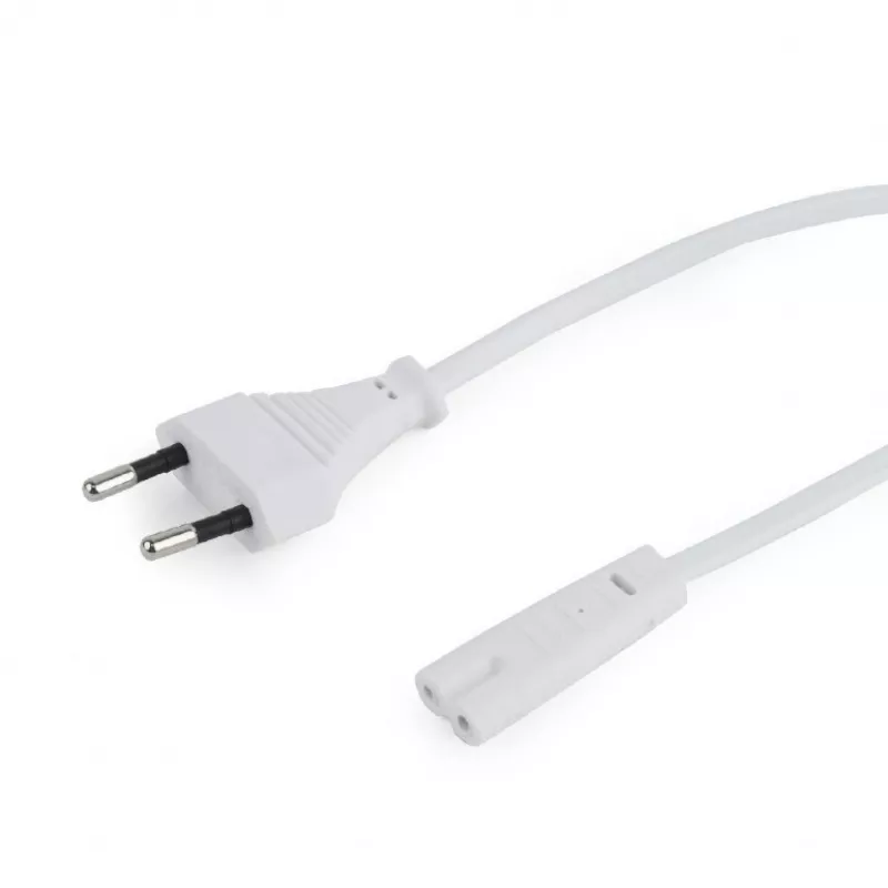 Cablu de alimentare Cablexpert POWER CORD PC-220V  1.8M  RUSSIAN PLUG,  WHITE,  PC-184/2-W