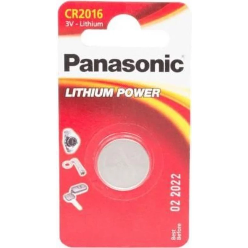Baterie PANASONIC CR2016,  Blister*1,  CR-2016EL/1B