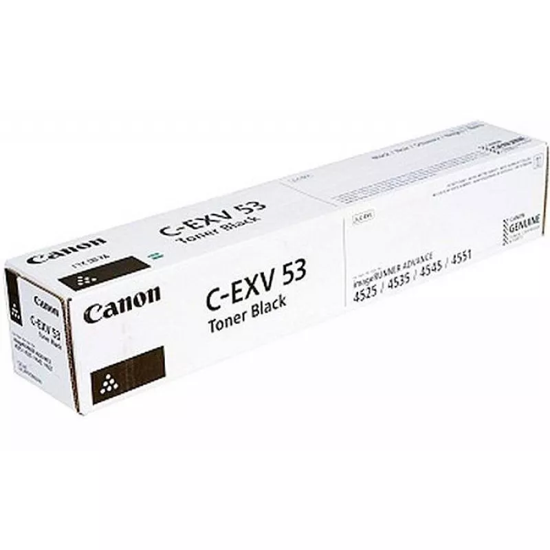 Toner CANON C-EXV53 BLACK, Canon imageRUNNER ADVANCE 4525i,  4535i,  4545i,  4551i.