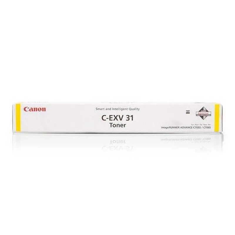 Toner CANON TONER  C-EXV31 YELLOW,  (940G/APPR. 52 000 PAGES 10%) FOR  IR ADVANCE C7055I/7065I