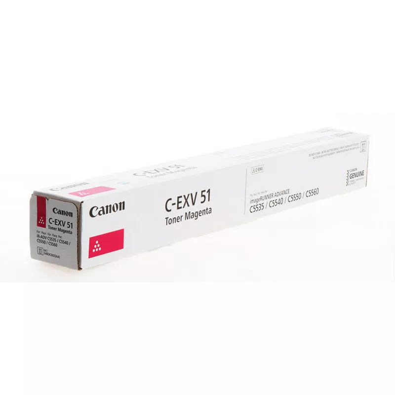 Toner CANON C-EXV51 MAGENTA, Canon iRC5535,  5535i,  5540i,  5550i,  5560i