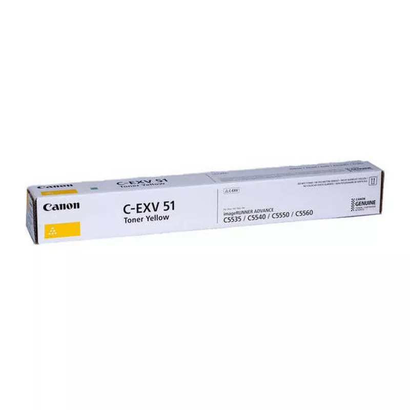 Toner CANON C-EXV51 YELLOW, Canon iRC5535,  5535i,  5540i,  5550i,  5560i