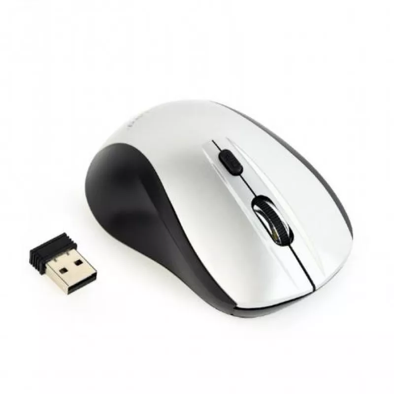 Mouse wireless GEMBIRD MUSW-4B-02-BS BLACK/SILVER