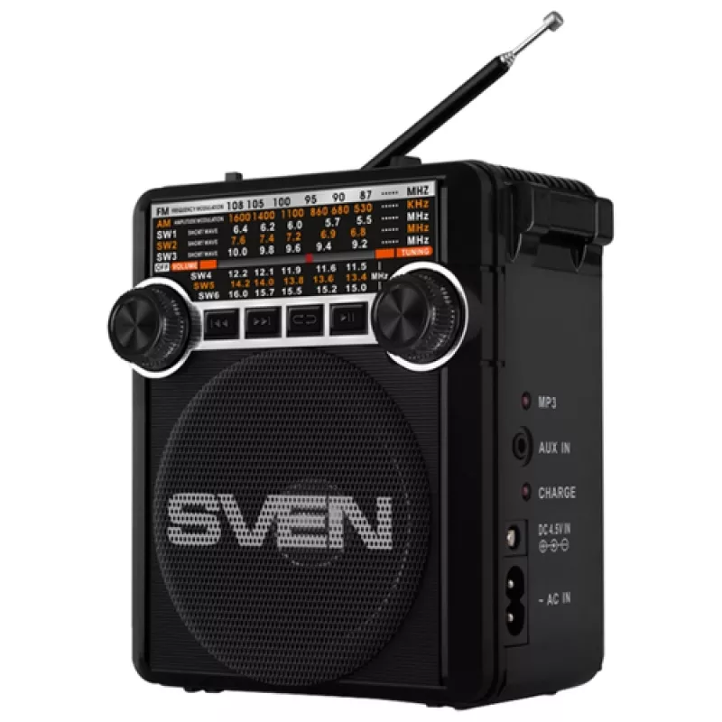Колонка SVEN TUNER SRP-355 BLACK, Portable