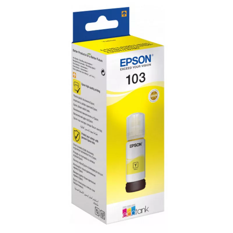 Flacon cerneala EPSON 103 YELLOW (C13T00S44A)