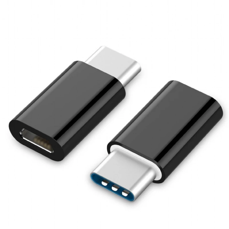 Адаптер GEMBIRD A-USB2-CMMF-01, microUSB-Type-C, MicroUSB (female) to USB type-C (male)