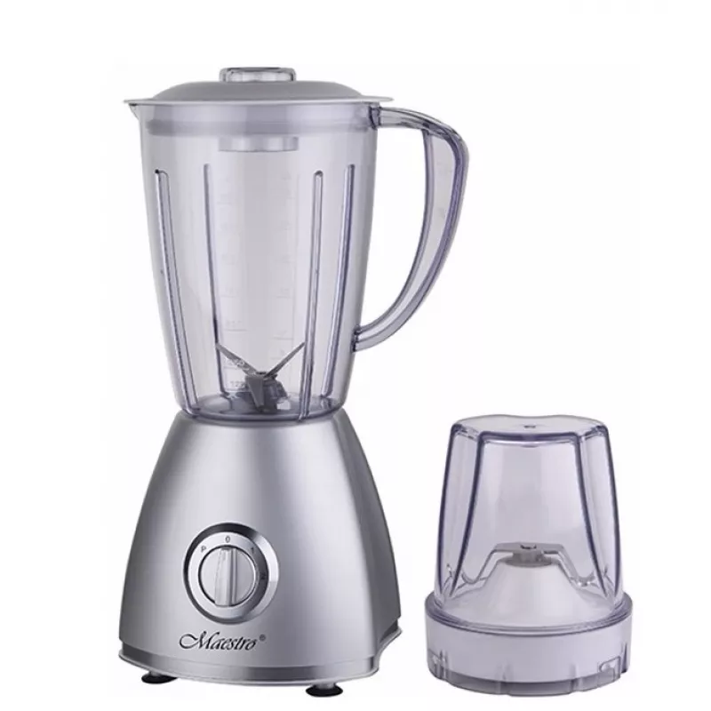 Блендер Maestro MR -565, Стационарный,  450 Вт,  1.8 л,  1 скорость,  Нержавеющая сталь