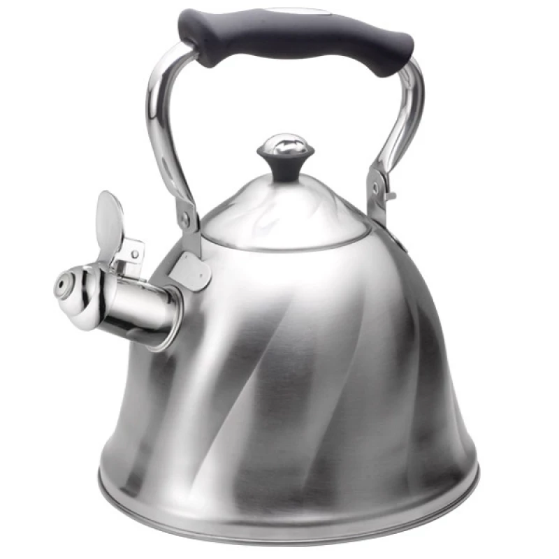 Чайник Maestro MR-1305, 3 л,  Высококачественная нержавеющая сталь,  Чёрный