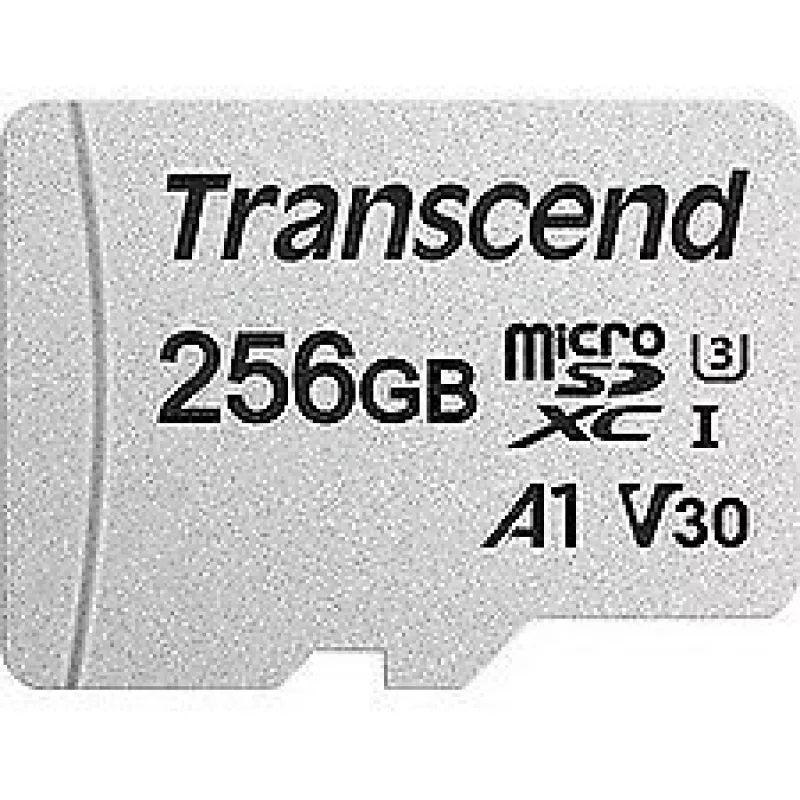 Card de memorie TRANSCEND TS256GUSD300S, MicroSD 256GB, Class 10,  UHS-I,  U1,  SD adapter