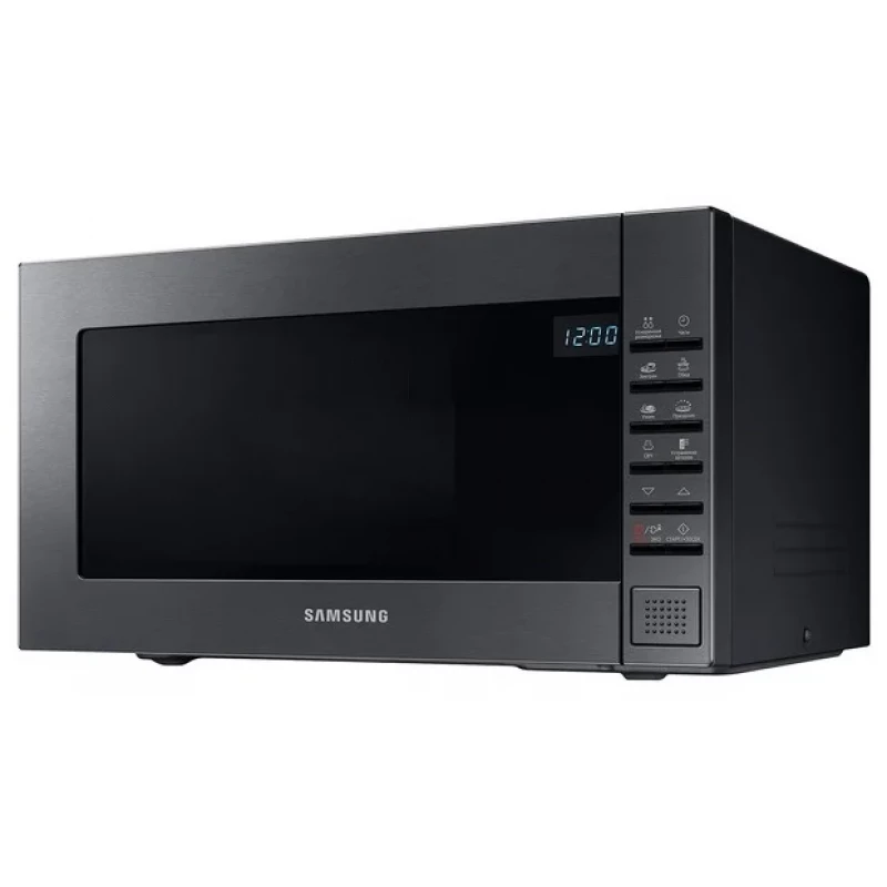 Cuptor cu microunde Samsung ME88SUG/BW, 23 l,  800 W,  6 trepte de putere,  Grill,  Negru, Argintiu