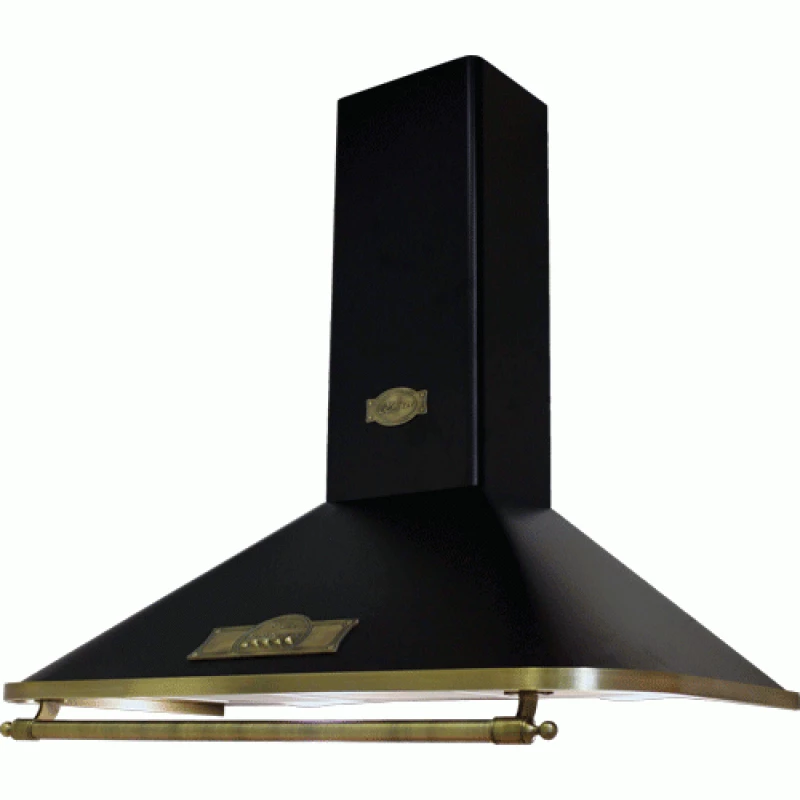 Hota KAISER A 9315 EM ECO, 780  m³/h,  1 motor,  90 cm,  Filtru din aluminiu absorbant de grasimi,  Negru