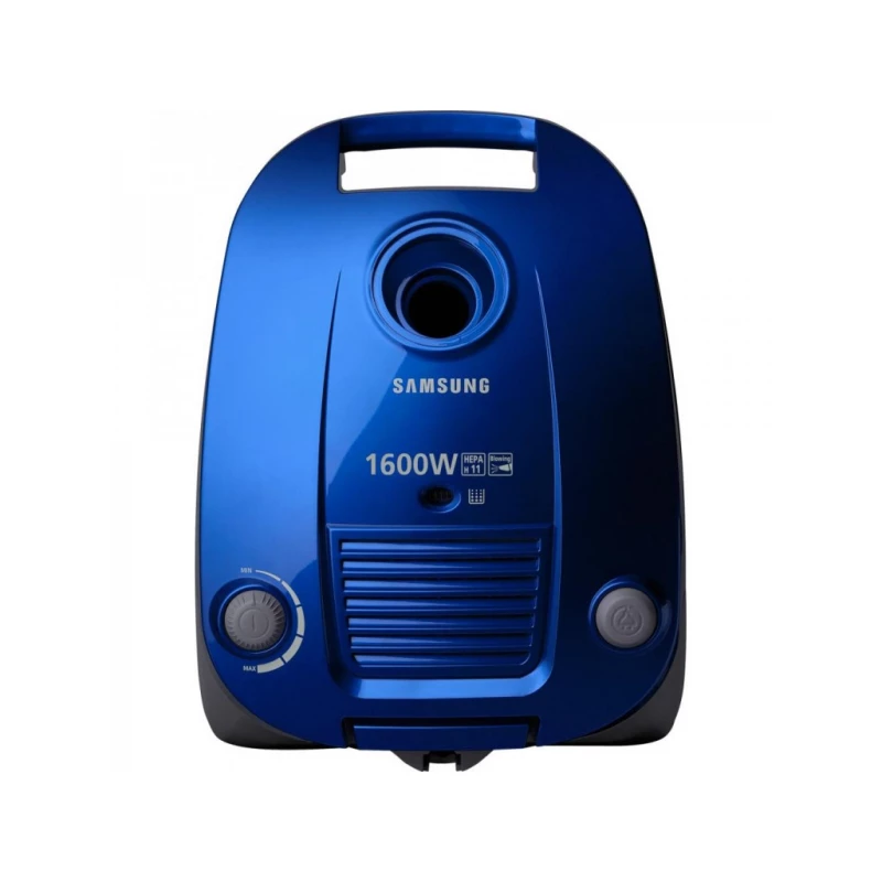 Aspirator cu sac Samsung VCC4140V3A/SBW, 320 W, 1600 W, 3 l, Microfiltru, 87 dB, Albastru, Negru
