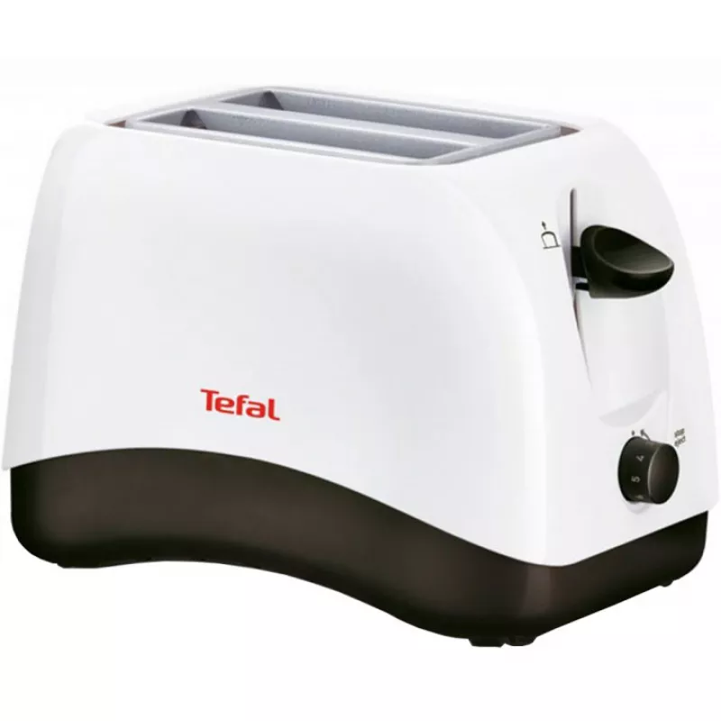 Тостер Tefal TT1301, 830 Вт,  Подогрев,  Размораживание,  Отмена,  Индикатор работы,  Механическое управление,  Белый