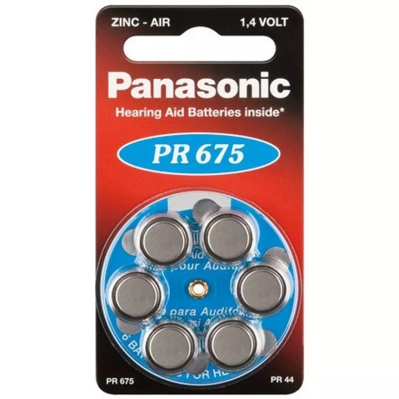 Батарея PANASONIC PR-675H/6LB (PR44)