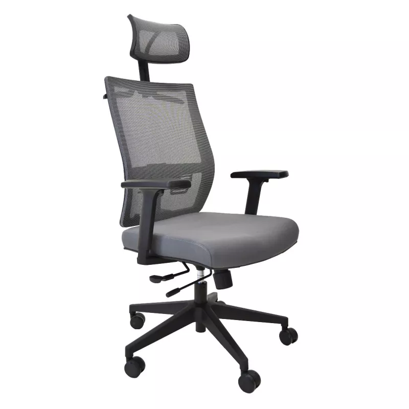 Fotoliu de birou DP GALAXY GREY