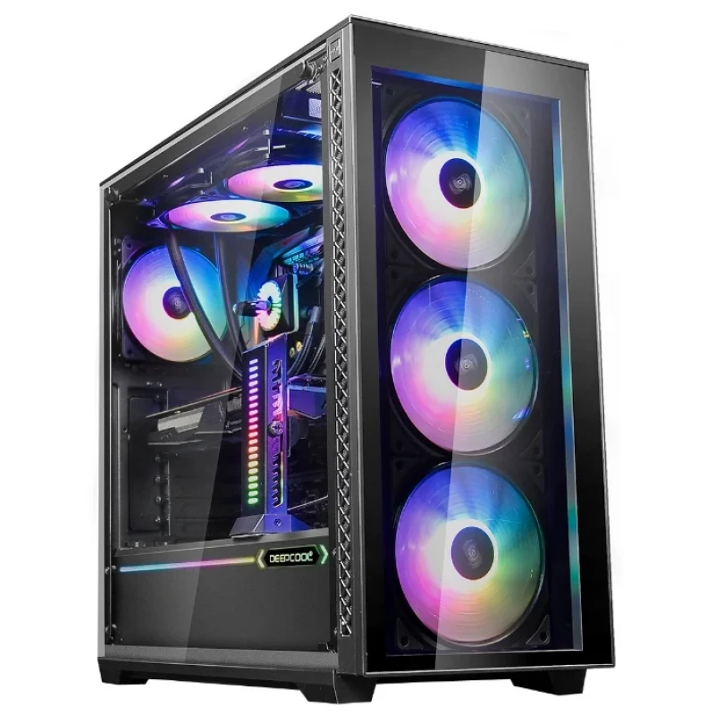 Carcasa fara PSU DEEPCOOL MATREXX 70 ADD-RGB 3F, ATX