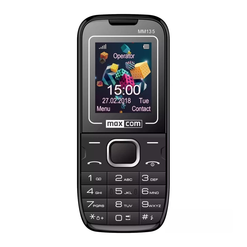 Telefon mobil Maxcom MM135, Black- Blue