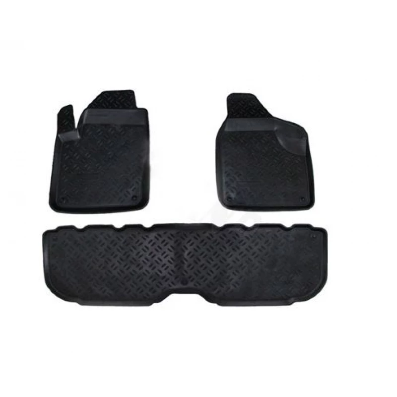 Covorase auto salon Aileron 62025, VW Sharan (2000), (Ford Galaxy,  Seat Alhambra) резиновые коврики, acop. de podea din cauciuc