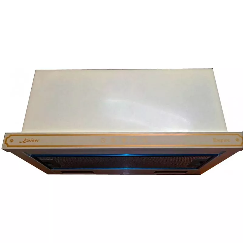 Hota KAISER EA 644 ELFEM ECO, 910 m³/h, 1 motor, 60 cm, Filtru de grasime carbon, Ivory