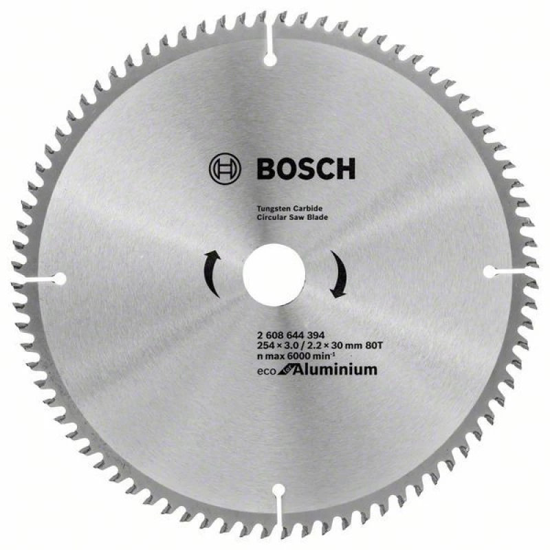 CD Disc BOSCH ECO, 254 mm, 80 T