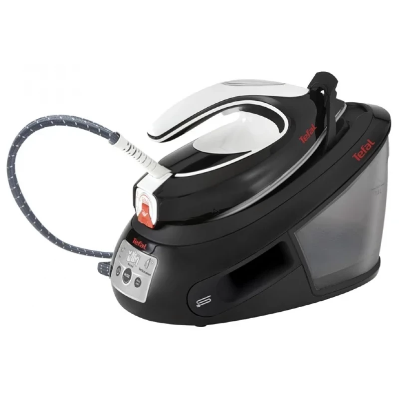 Statie de calcat cu abur Tefal SV8055E0, Talpa Durilium Airglide,  2800 W,  Jet de abur 420 g, min,  Negru