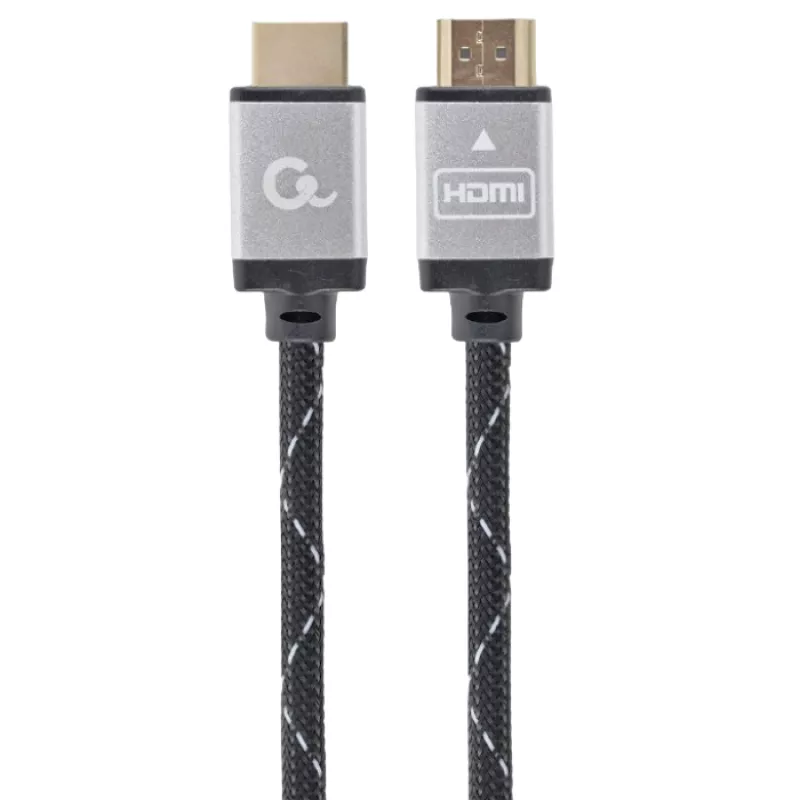 Кабель видео Cablexpert BLISTER RETAIL HDMI TO HDMI WITH ETHERNET SELECT PLUS SERIES,  1.0M,  4K UHD RETAIL PACKAGE