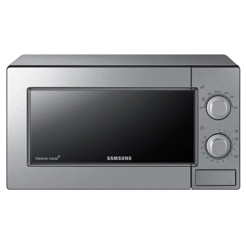 Cuptor cu microunde Samsung ME81MRTS/BW, 23 l,  1150 W,  7 trepte putere,  Argintiu