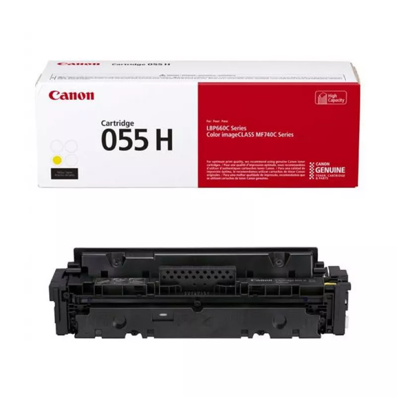 Cartus laser CANON 055H YELLOW (3017C002)