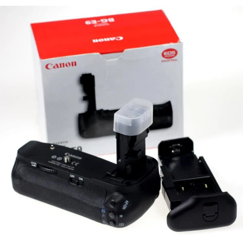 Acumulator CANON BATTERY GRIP  BG-E9 (2 X LP-E6 OR 6 X SIZE-AA),  AF-ON BUTTON,  W295G FOR EOS 60D, 60DA