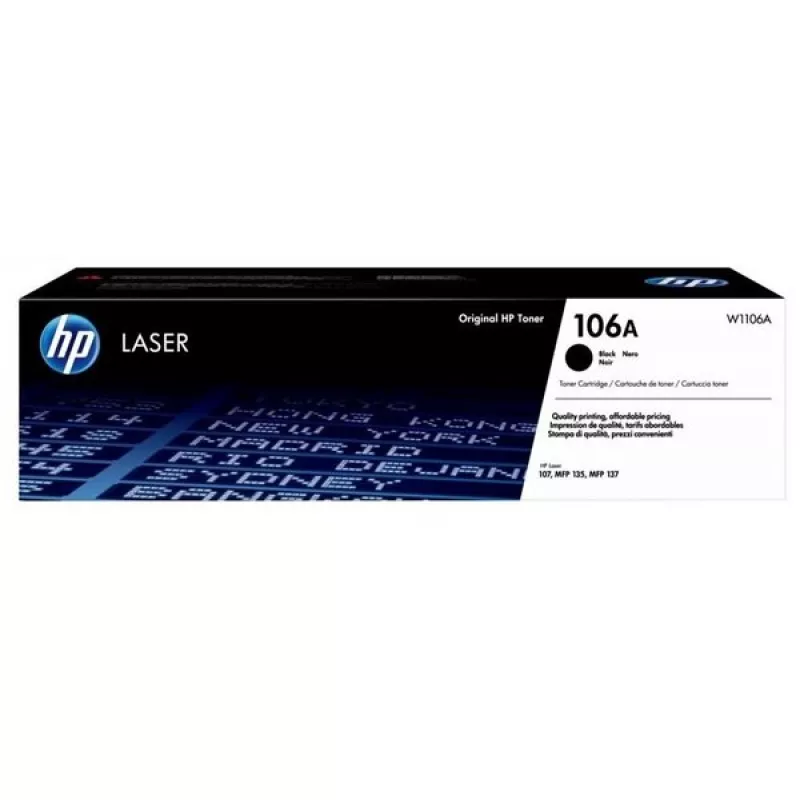 Cartus laser HP 106A (W1106A) BLACK