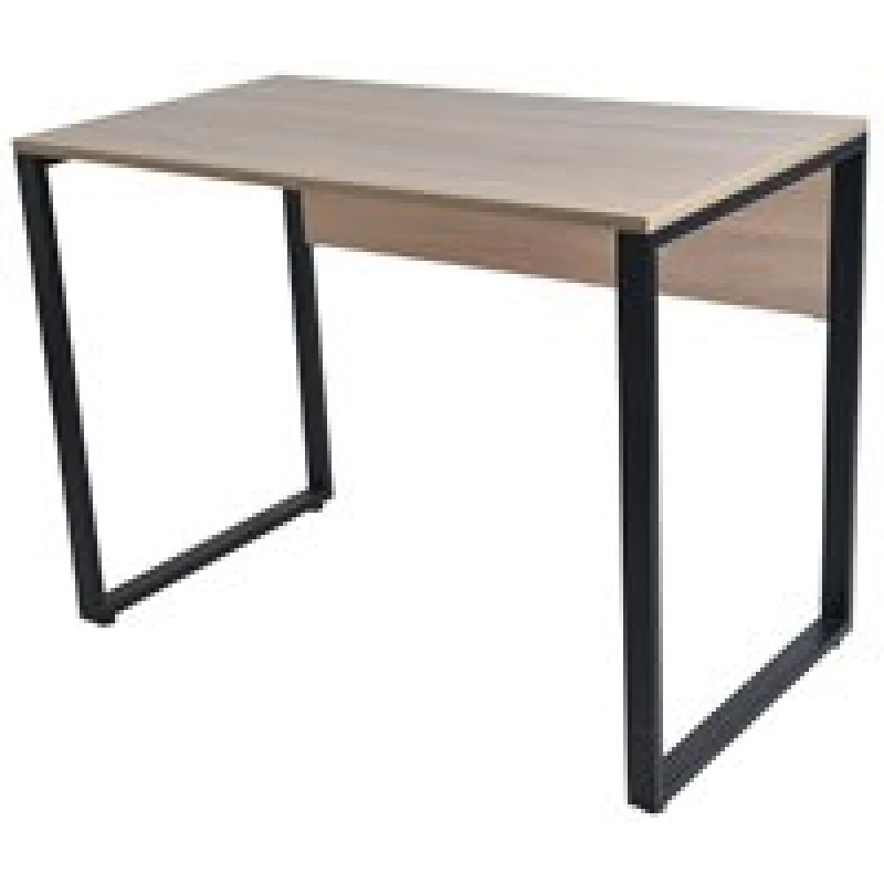 Mobilier de birou OEM B-100~SONOMA, PAL melaminat,  Sonoma,  Negru,, 75 x 100 x 55