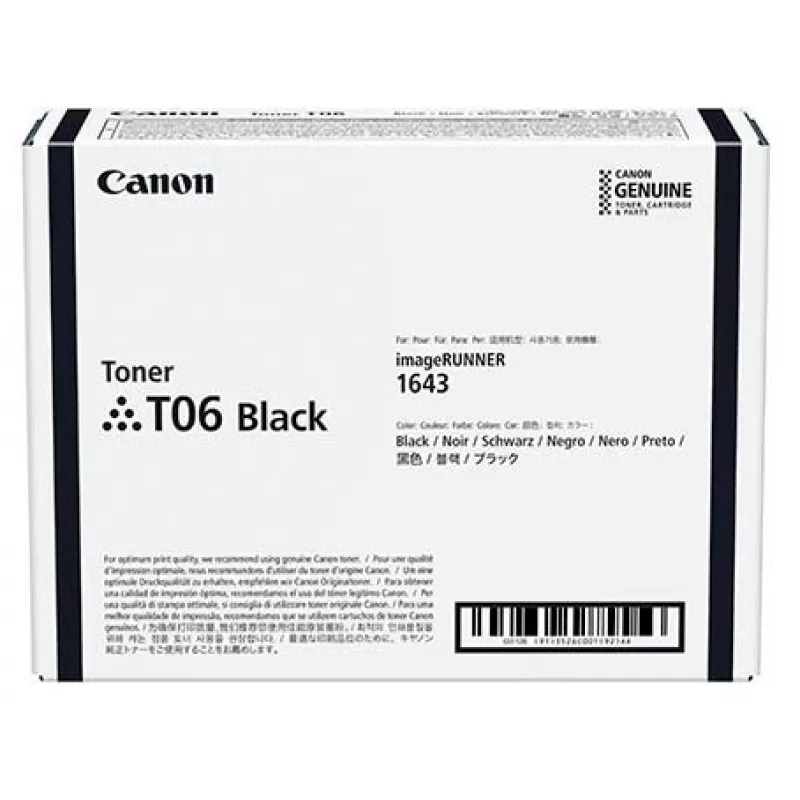 Cartus laser CANON T06 BLACK
