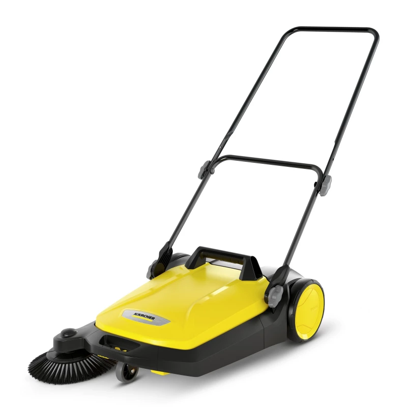 Maturatoare mecanica cu colector KARCHER S 4, 1800 m², 20 l, 1 perie, miner de impingere, cos de gunoi, accesoriu perie laterala
