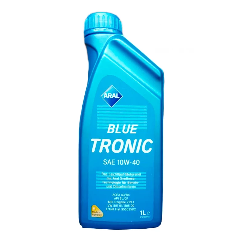 Моторное масло ARAL BLUE TRONIC 10W40, 1l